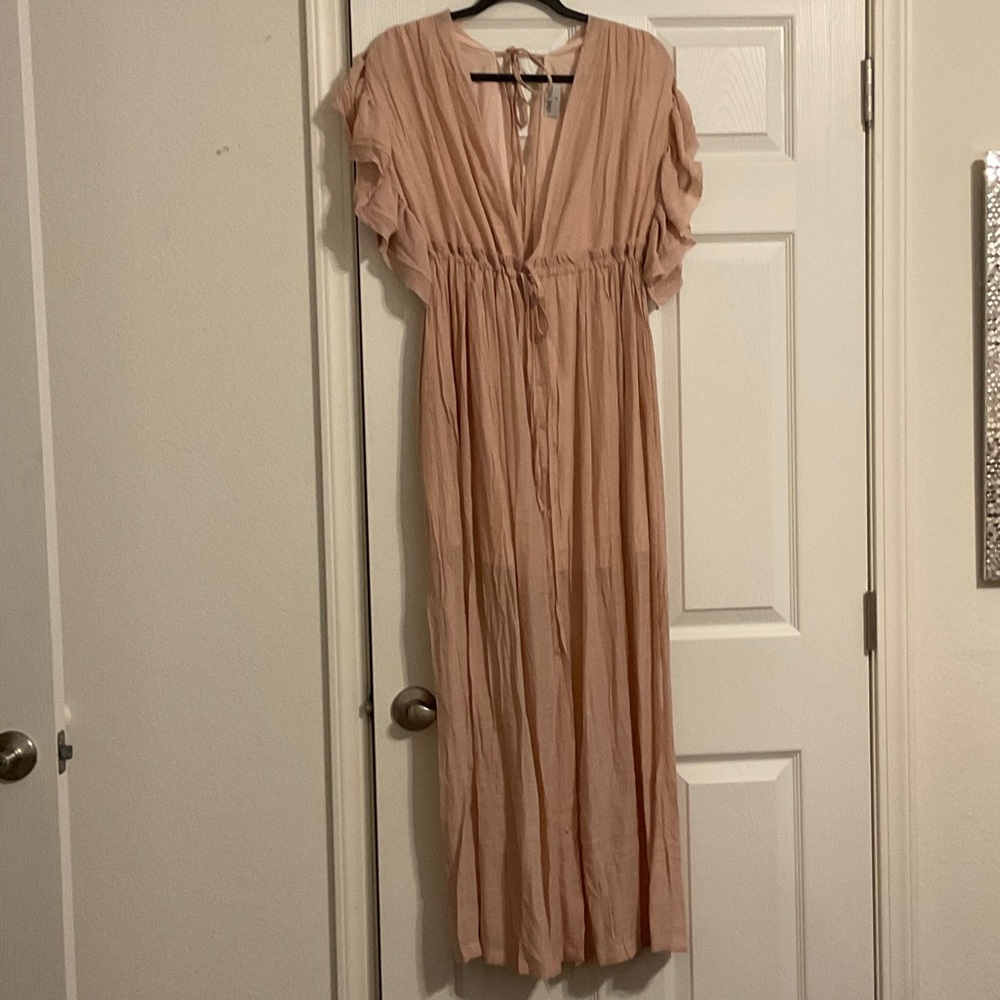 Vince Soft Pink Maxi Dress